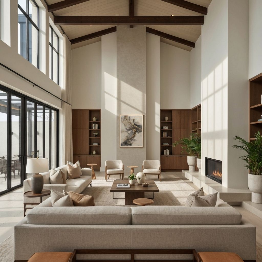 Luxury investment property interior